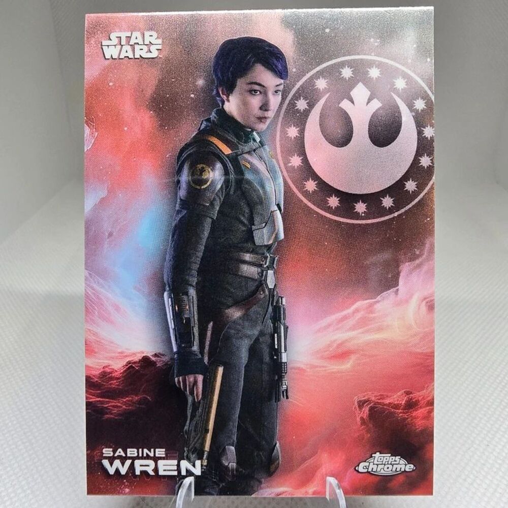 sabine wren 160 topps chrome star wars